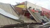 Vendaval causa desabamento em igreja da Quadrangular em Jarinu